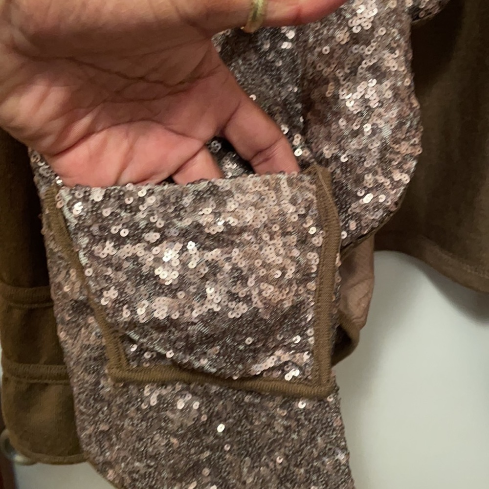 Glitter front sweater - Picture 3 of 5